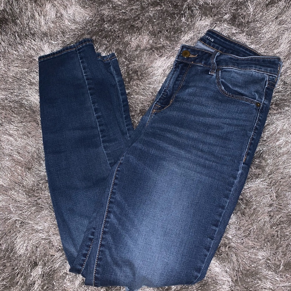 Old Navy Rockstar Dark Blue Jeans